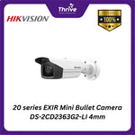 Load image into Gallery viewer, 20 series EXIR Mini Bullet Camera DS-2CD2363G2-LI 4mm