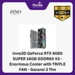Load image into Gallery viewer, Inno3D GeForce RTX 4080 SUPER 16GB GDDR6X X3 - Enormous Cooler with TRIPLE FAN - Garansi 3 Thn