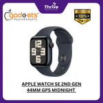 Load image into Gallery viewer, APPLE WATCH SE 2ND GEN 44MM GPS MIDNIGHT ALUMINIUM CASE WITH MIDNIGHT SPORT BAND M/L