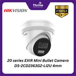 Load image into Gallery viewer, 20 series EXIR Mini Bullet Camera DS-2CD2363G2-LI2U 4mm