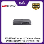 Load image into Gallery viewer, iDS-7200 XT series 1U Turbo AcuSense DVR Support TVI Two-way Audio iDS-7204HTHI-M1/XT