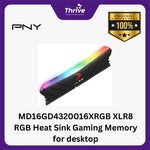 Load image into Gallery viewer, MD16GD4320016XRGB XLR8 RGB Heat Sink Gaming Memory for desktop
