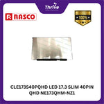 Load image into Gallery viewer, CLE173S40PQHD LED 17.3 SLIM 40PIN QHD NE173QHM-NZ1