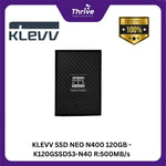 Load image into Gallery viewer, KLEVV SSD NEO N400 120GB - K120GSSDS3-N40 R:500MB/s