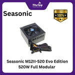 Load image into Gallery viewer, Seasonic M12II-520 Evo Edition 520W Full Modular - 80+ Bronze Certified - 5 Years - Retail Box (NO OEM)