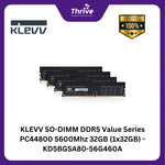 Load image into Gallery viewer, KLEVV SO-DIMM DDR5 Value Series PC44800 5600Mhz 32GB (1x32GB) - KD5BGSA80-56G460A