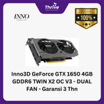 Load image into Gallery viewer, Inno3D GeForce GTX 1650 4GB GDDR6 TWIN X2 OC V3 - DUAL FAN - Garansi 3 Thn
