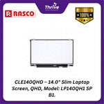 Load image into Gallery viewer, CLE140QHD LAPTOP SCREEN 14.0 SLIM QHD QH1 SPD2 LP140QH1 SP B1