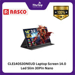 Load image into Gallery viewer, CLE140S30NEUD Laptop Screen 14.0 Led Slim 30Pin Nano Edge U/D NT140WHM-N44 V8.0