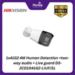 Load image into Gallery viewer, 1x41G2 4M Human Detection +two-way audio + Live guard DS-2CD1041G2-LIUF/SL