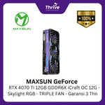 Load image into Gallery viewer, MAXSUN GeForce RTX 4070 Ti 12GB GDDR6X iCraft OC 12G - Skylight RGB - TRIPLE FAN - Garansi 3 Thn