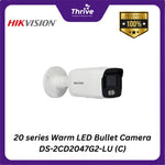 Load image into Gallery viewer, 20 series Warm LED Bullet Camera DS-2CD2047G2-LU (C)