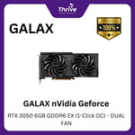 Load image into Gallery viewer, GALAX nVidia GeForce RTX 3050 6GB GDDR6 EX (1-Click OC) - DUAL FAN