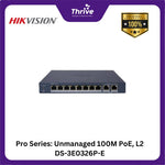 Load image into Gallery viewer, Pro Series: Unmanaged 100M PoE, L2 DS-3E0326P-E