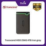 Load image into Gallery viewer, Transcend HDD 25M3 4TB iron grey