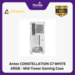 Load image into Gallery viewer, Antec CONSTELLATION C7 WHITE ARGB - Mid-Tower Gaming Case - Panoramic View - Multi-Directional AIR INTAKE and MASSIVE AIRFLOW - 4mm Tempered Glass Side Panel - Type C Ready - Free 3Pcs