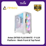 Load image into Gallery viewer, Antec DF700 FLUX WHITE - F-LUX Platform - Mesh Front & Top Panel - 4mm Tempered Glass Side Panel - FREE 3 PCS 12CM ARGB FANS + 2 PCS 12CM FAN