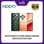 Load image into Gallery viewer, OPPO RENO 12 F 8GB 256GB ORANGE (BOX:CHA+CAS+SCR)