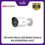 Load image into Gallery viewer, 20 series Warm LED Bullet Camera DS-2CD2027G2-LU(C)