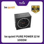 Load image into Gallery viewer, be quiet! PURE POWER 12 M 1000W - Fully Modular - ATX 3.0 PCIe 5.0 - 80+ Gold Certified - 10 Years Warranty - Number 1 PSU in Germany