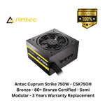 Load image into Gallery viewer, Antec Cuprum Strike 750W - CSK750H Bronze - 80+ Bronze Certified - Semi Modular - 3 Years Warranty Replacement