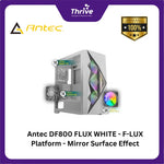 Load image into Gallery viewer, Antec DF800 FLUX WHITE - F-LUX Platform - Mirror Surface Effect - 4mm Tempered Glass Side Panel - FREE 3 PCS 12CM ARGB FANS + 2 PCS 12CM FAN