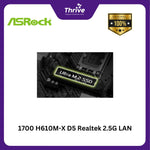 Load image into Gallery viewer, 1700 H610M-X D5 Realtek 2.5G LAN