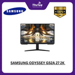 Load image into Gallery viewer, SAMSUNG ODYSSEY G52A 27 2K 16:9 FLAT IPS 99% SRGB 165HZ ERGO STAND 3Y