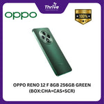Load image into Gallery viewer, OPPO RENO 12 F 8GB 256GB GREEN (BOX:CHA+CAS+SCR)