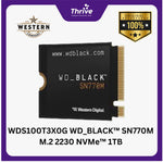Load image into Gallery viewer, WDS100T3X0G WD_BLACK™ SN770M M.2 2230 NVMe™ 1TB