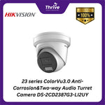 Load image into Gallery viewer, 23 series ColorVu3.0 Anti-Corrosion&Two-way Audio Turret Camera DS-2CD2387G3-LI2UY