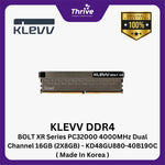 Load image into Gallery viewer, KLEVV DDR4 BOLT XR Series PC32000 4000MHz Dual Channel 16GB (2X8GB) - KD48GU880-40B190C ( Made In Korea )