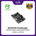 Load image into Gallery viewer, MAXSUN Challenger B450M (AM4, AMD B450, DDR4, USB3.2, SATA3)