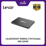 Load image into Gallery viewer, LSL500X002T-RNBNG 2 TB Portable SSD LEXAR