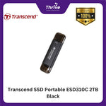 Load image into Gallery viewer, Transcend SSD Portable ESD310C 2TB Black