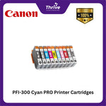 Load image into Gallery viewer, PFI-300 Cyan PRO Printer Cartridges