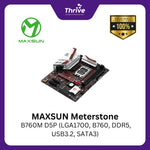 Load image into Gallery viewer, MAXSUN Meterstone B760M D5P (LGA1700, B760, DDR5, USB3.2, SATA3)