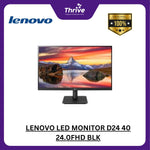 Load image into Gallery viewer, LENOVO LED MONITOR D24 40 24.0FHD BLK