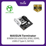 Load image into Gallery viewer, MAXSUN Terminator B760M D5 (LGA1700, B760, DDR5, USB3.2 Type-C, SATA3)