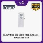 Load image into Gallery viewer, KLEVV NEO S32 16GB - USB 3.2 Gen 1 - K016GUSB4-S3