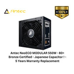 Load image into Gallery viewer, Antec NeoECO MODULAR 550W - 80+ Bronze Certified - Japanese Capacitor ! - 5 Years Warranty Replacement