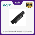 Load image into Gallery viewer, CLBACED255CY3CELL ACER D255 3 CELL OEM Battery
