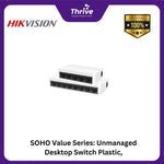 Load image into Gallery viewer, SOHO Value Series: Unmanaged Desktop Switch Plastic, L2 DS-3E0108D-O