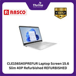 Load image into Gallery viewer, CLE156S40PREFUR Laptop Screen 15.6 Slim 40P Refurbished REFURBISHED