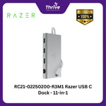 Load image into Gallery viewer, RC21-02250200-R3M1 Razer USB C Dock - 11-in-1 Multiport Adapter (Mercury Edition) - FRML Packaging