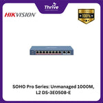 Load image into Gallery viewer, SOHO Pro Series: Unmanaged 1000M, L2 DS-3E0508-E