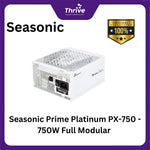 Load image into Gallery viewer, Seasonic Prime Platinum PX-750 - 750W Full Modular - 80+ Platinum Certified - 12 Years Warranty Replacement