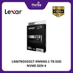 Load image into Gallery viewer, LNM790X001T-RNNNG 1 TB SSD NVME GEN 4