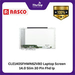 Load image into Gallery viewer, CLE140SFHMN62V80 Laptop Screen 14.0 Slim 30 Pin Fhd Ips NS NV140FHM-N66