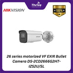 Load image into Gallery viewer, 26 series motorized VF EXIR Bullet Camera DS-2CD2666G2HT-IZS2U/SL
